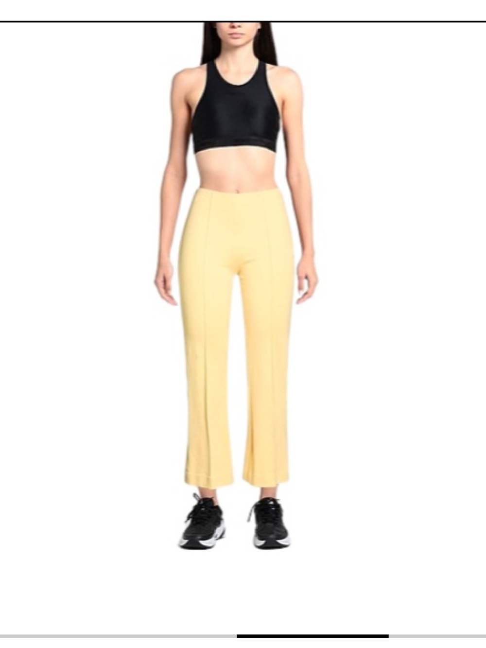 NWT Rag & Bone Yellow Wide-Leg Elastic Waist Pants